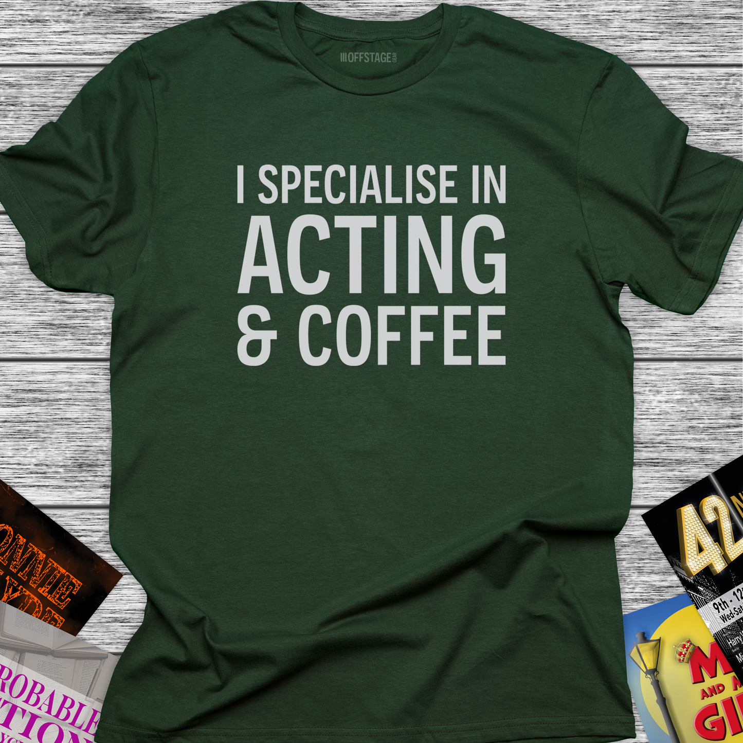 I Specialise in Acting & Coffee