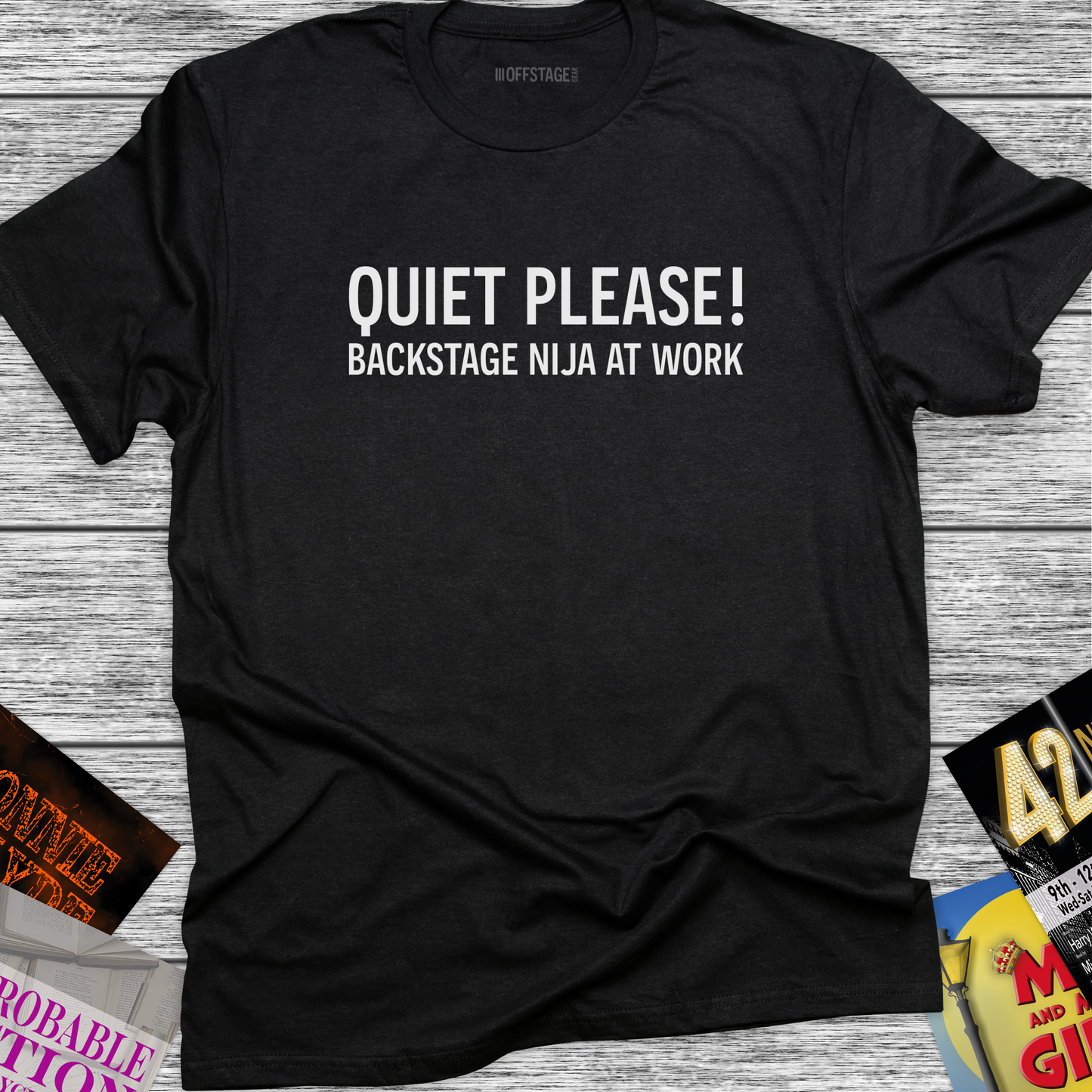 Quiet please! Backstage Ninja at Work