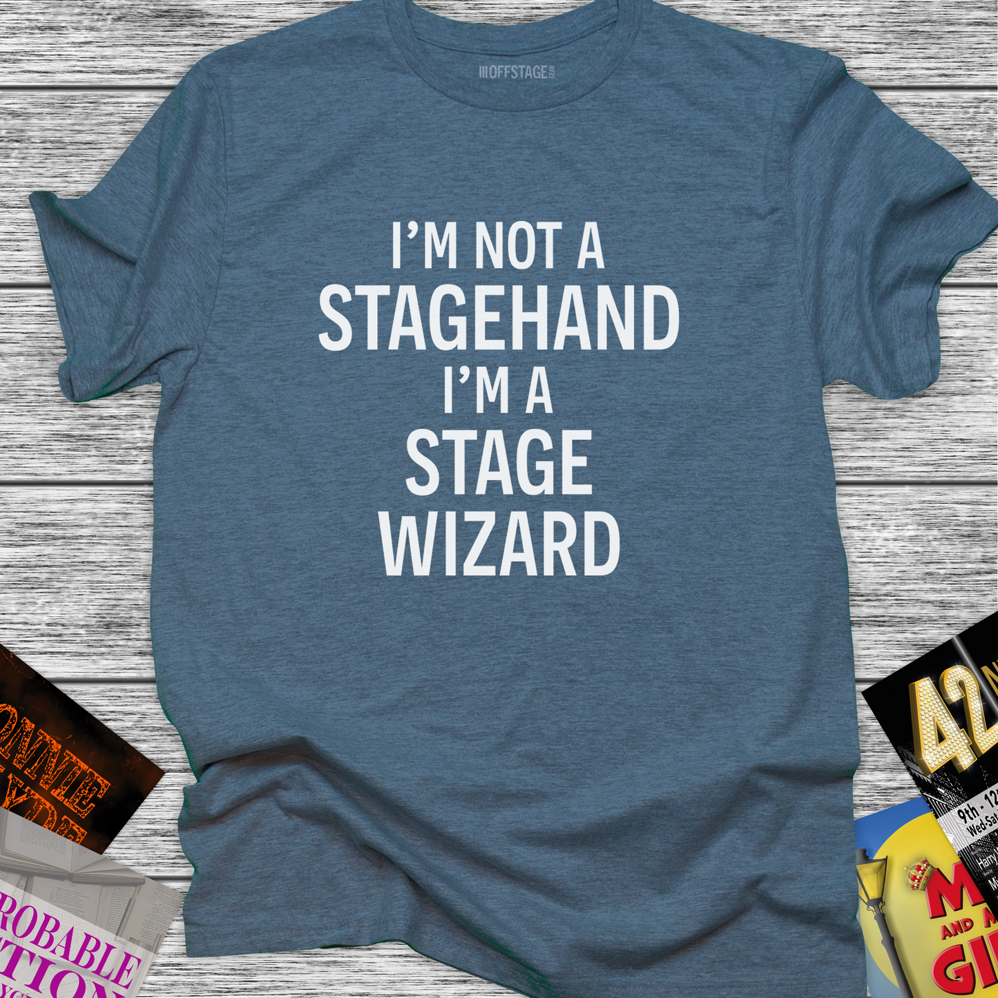I'm not a stagehand, I'm a stage wizard