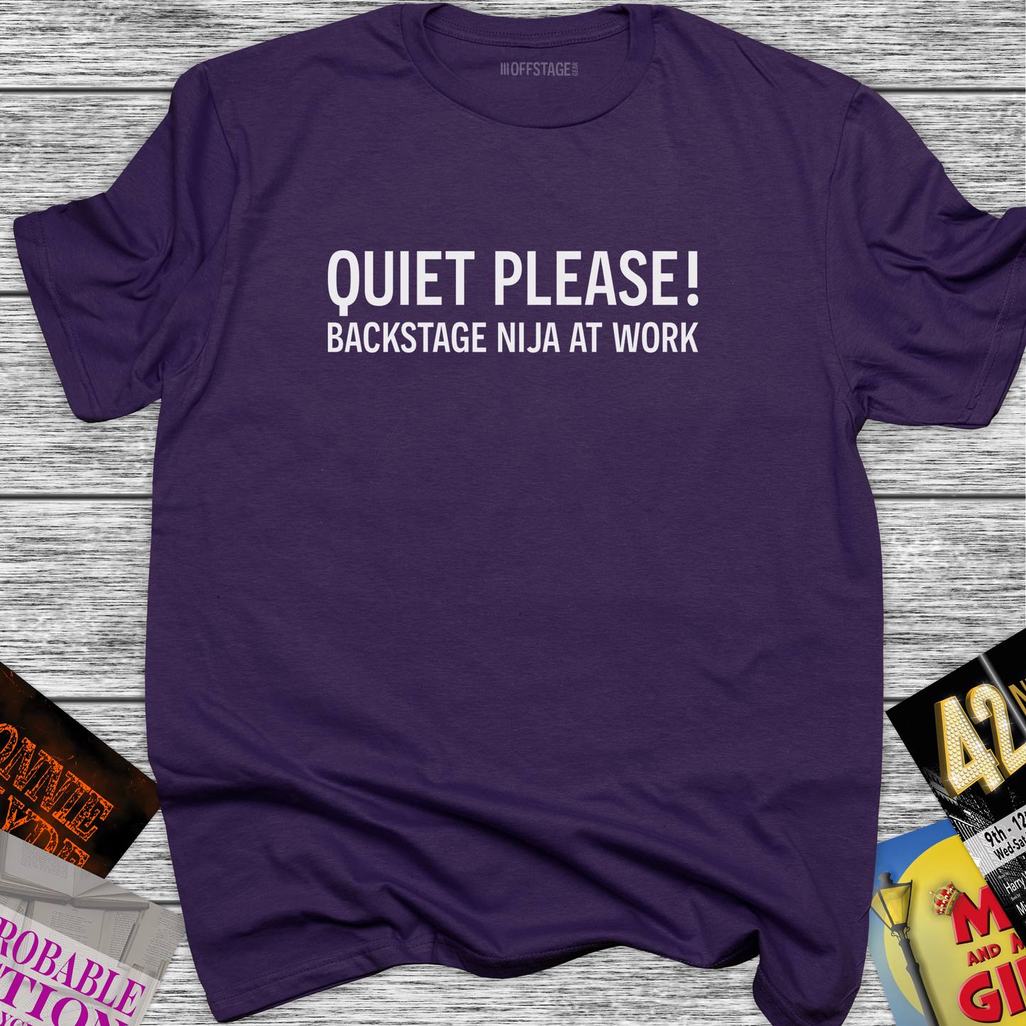Quiet please! Backstage Ninja at Work