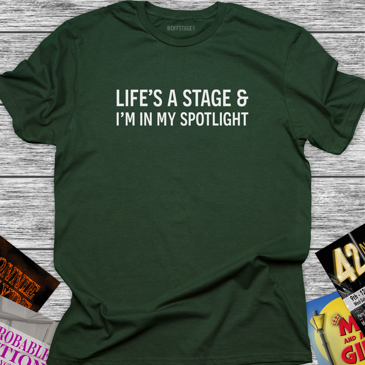 Life's a stage & I'm in my spotlight