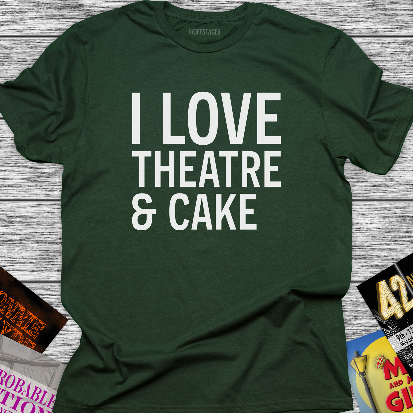 I love Theatre and cake